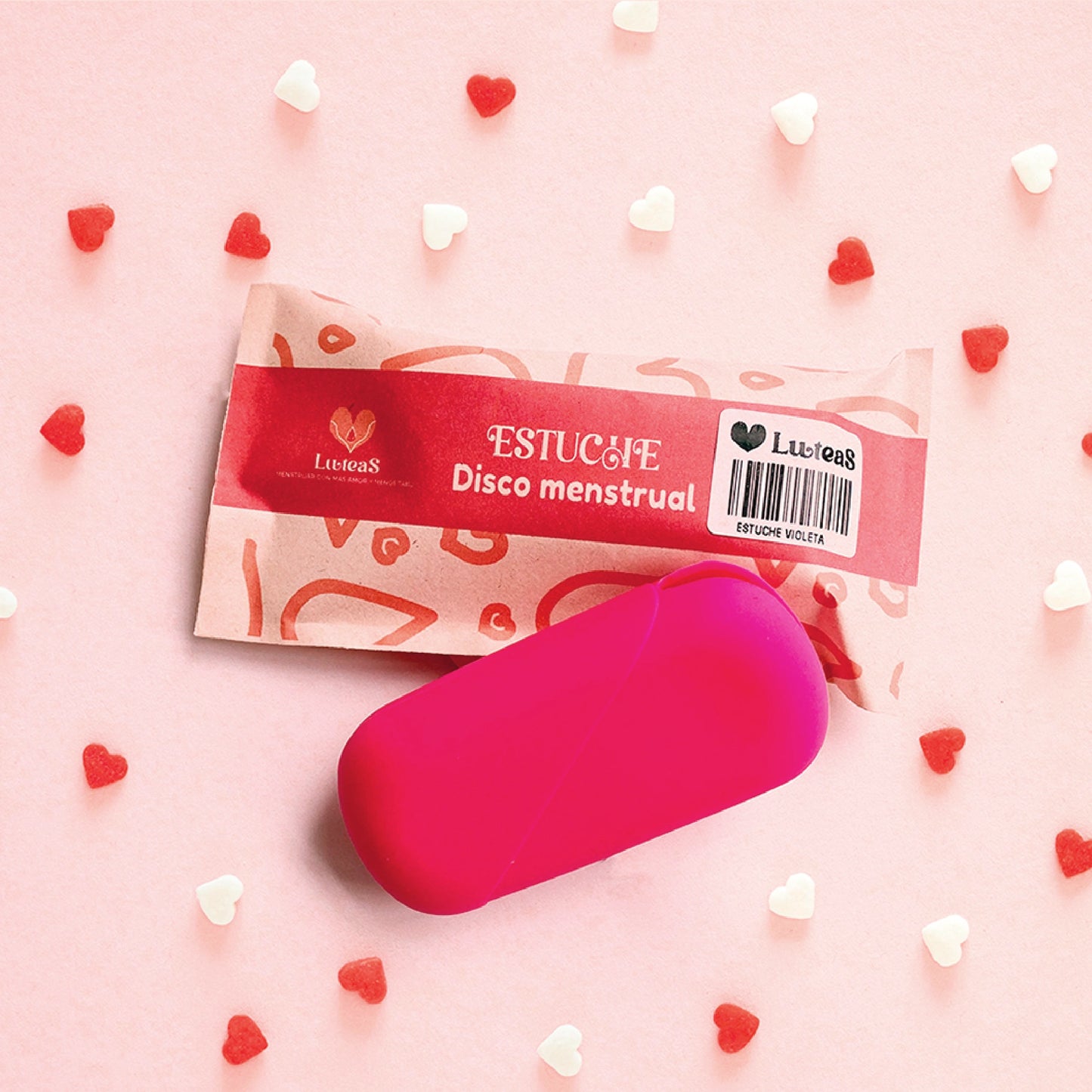 Estuche silicona Disco Menstrual